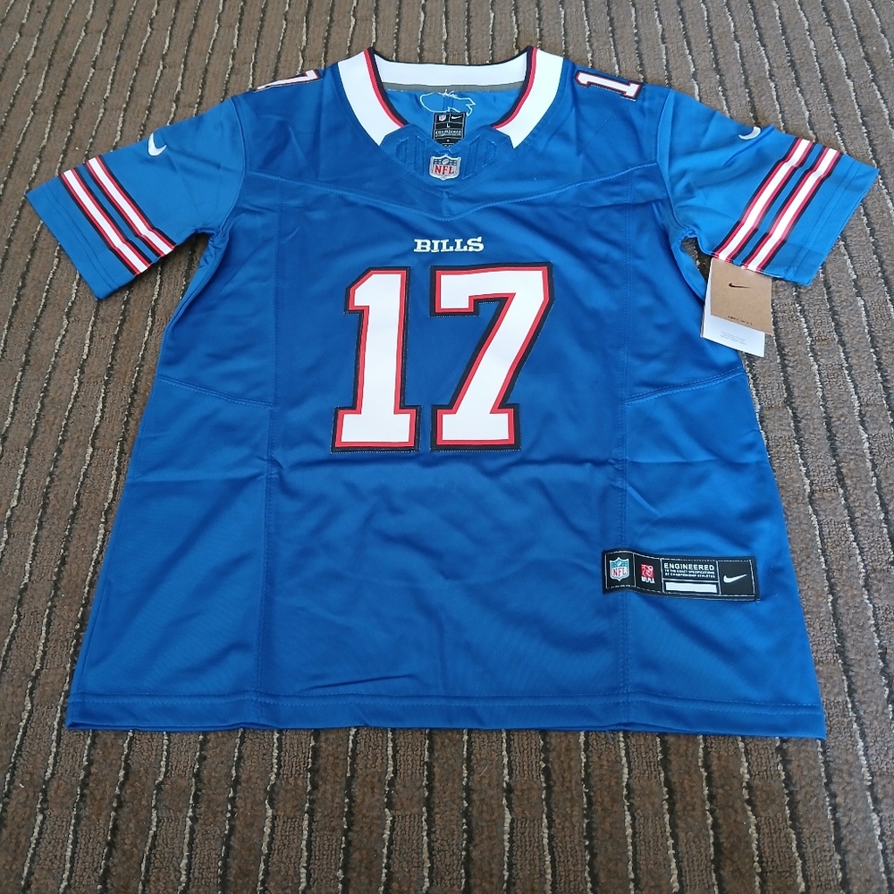Nike Engineered On Field Buffalo Bills Josh Allen #17 NFL Jersey Women's Lg NWT